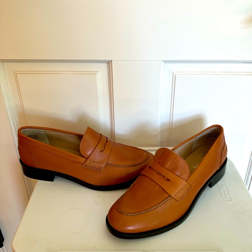 Anthro loafers 8.5